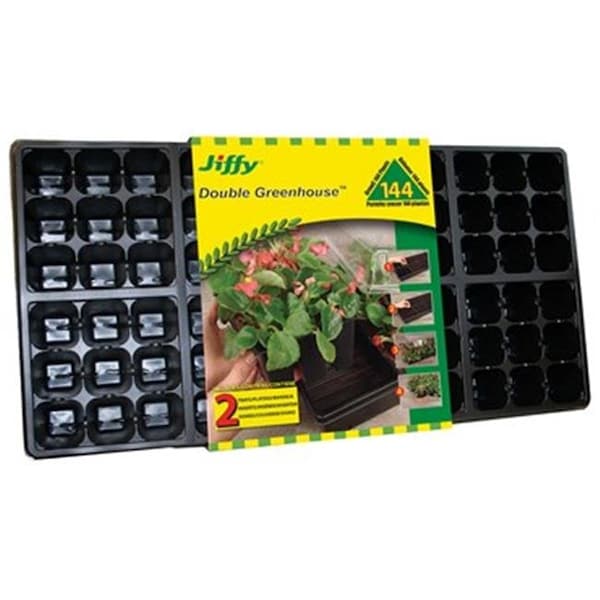 Plantation Products Plantation Products 227374 Self Water Greenhouse - 14 Count 227374 - main